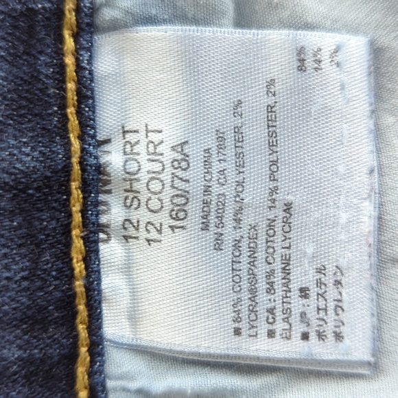 Old Navy Sweet Heart Boot Cut Jeans 12S Blue Pockets - Picture 4 of 14